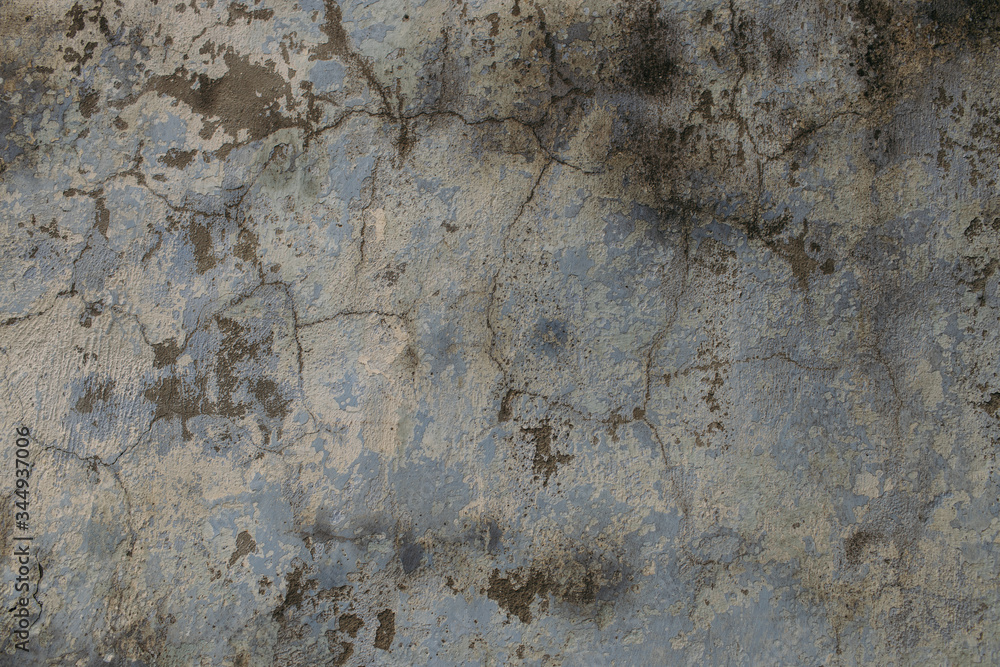 texture of an old wall with cracks
