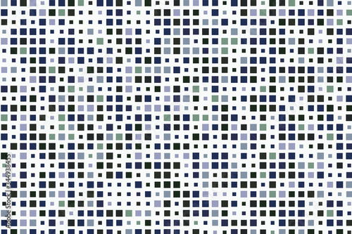Abstract futuristic background consisting of small squares and pixels. Technology illustration.