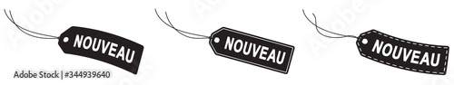 ÉTIQUETTE NOUVEAU NOIR