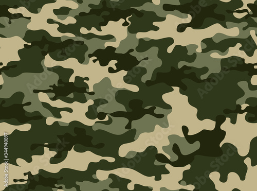 Camouflage seamless pattern.Military camo.Army background.Print on clothing.Modern design.
