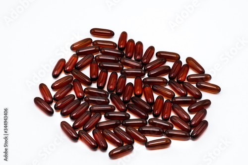 Fish oil omega3 gel capsules