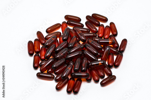 Fish oil omega3 gel capsules