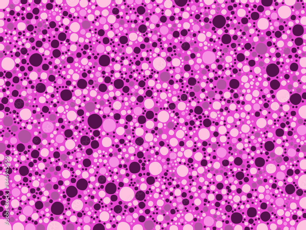 Pink polka dot pattern design for wallpaper, background, textile art, graphic design, Pink polka dot pattern design for wallpaper, background, textile art, graphic design,