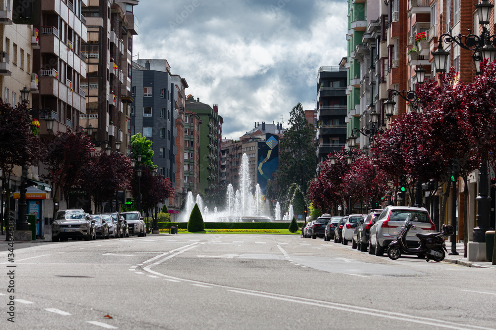 Oviedo city center