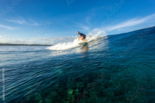Canvas Print True surfing