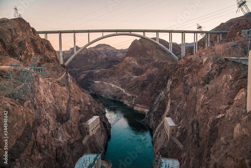 bridge over hoover dam in las vegas nevada