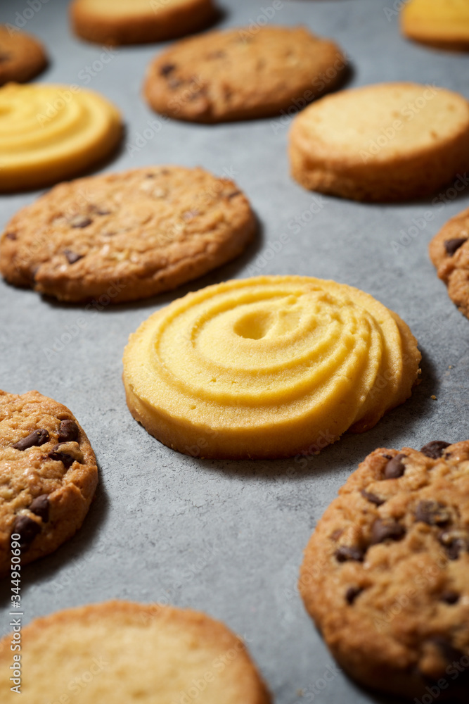 Cookies close up Cookies close up