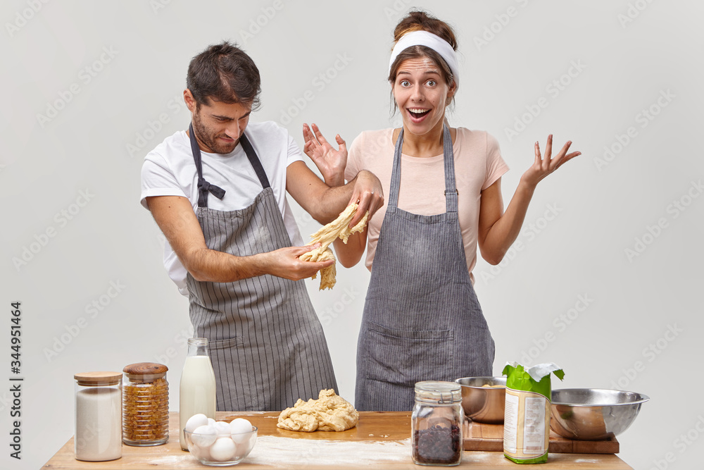 Free Photos - Two Women Wearing Aprons, Working Together In A Kitchen As  They Prepare A Meal. They Are Surrounded By Various Cooking Utensils And  Equipment, Including A Knife, A Spoon, And