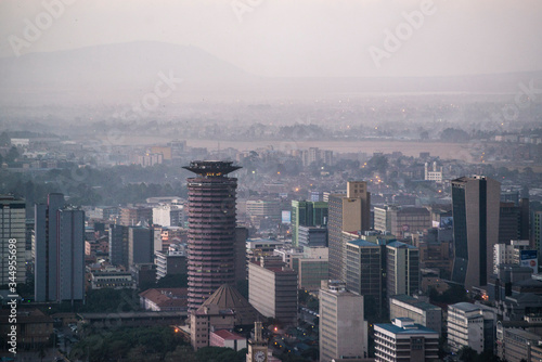 Skyline of Nairobi Kenya photo
