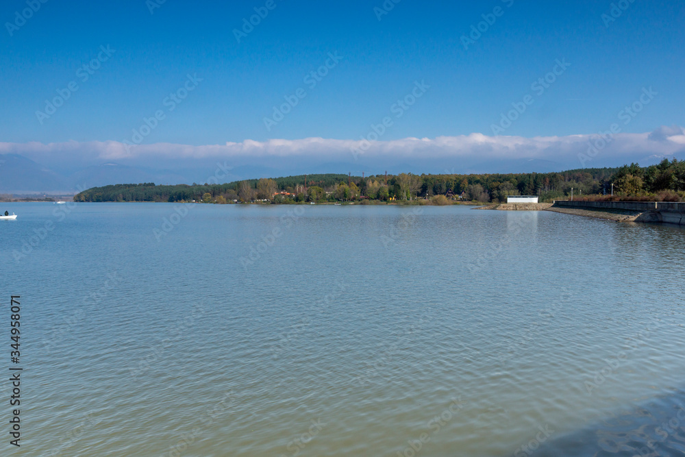 Panorama of Koprinka Reservoir, Bulgaria