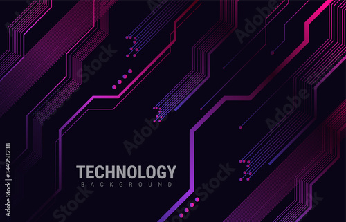 Circuit board design background.Abstract communication technology.