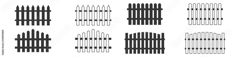 fence with grass. Wooden fence with grass. Wooden