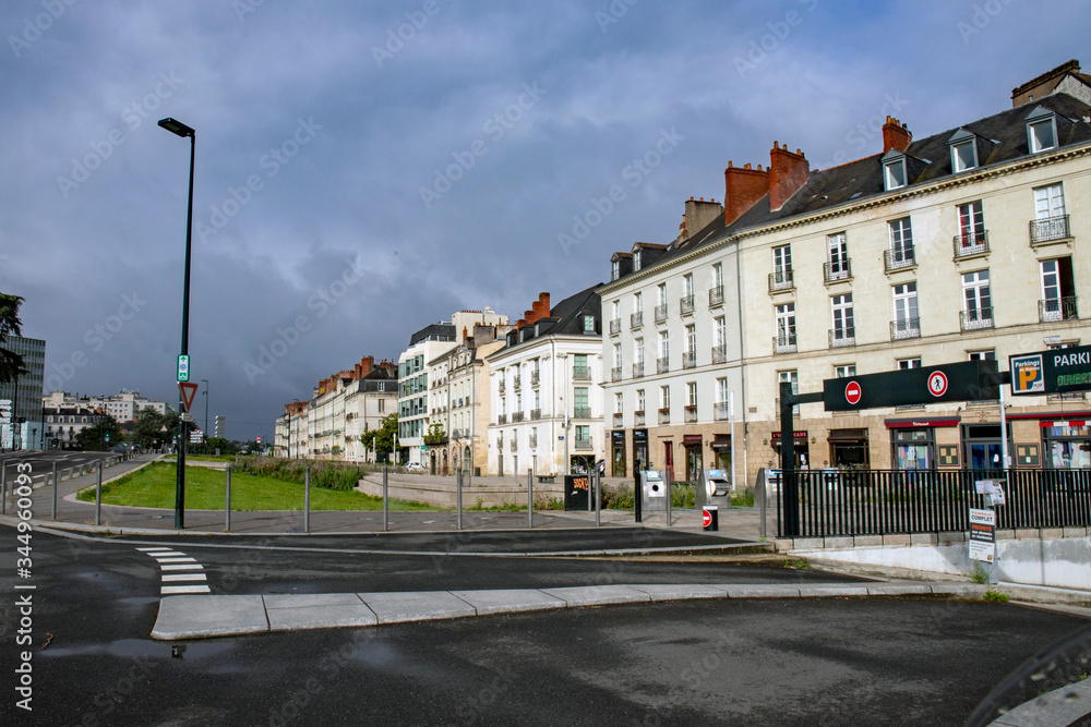 Nantes city France, 