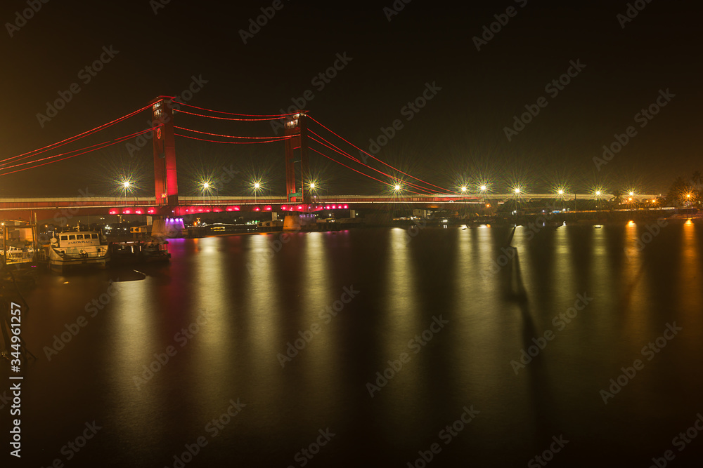 Obraz premium bridge at night