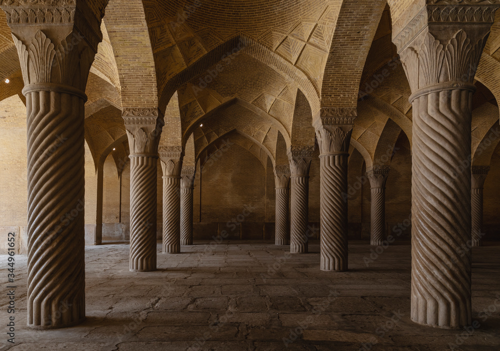 © Michela Ravasio/Stocksy - Inside the mosque, Shiraz, Iran