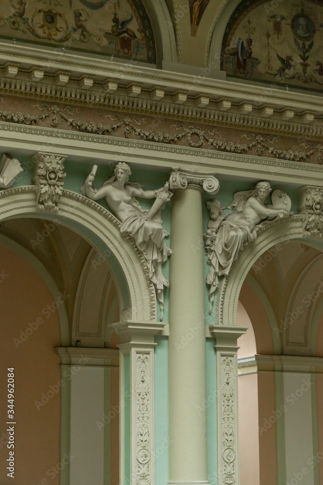 architectural detail of a building