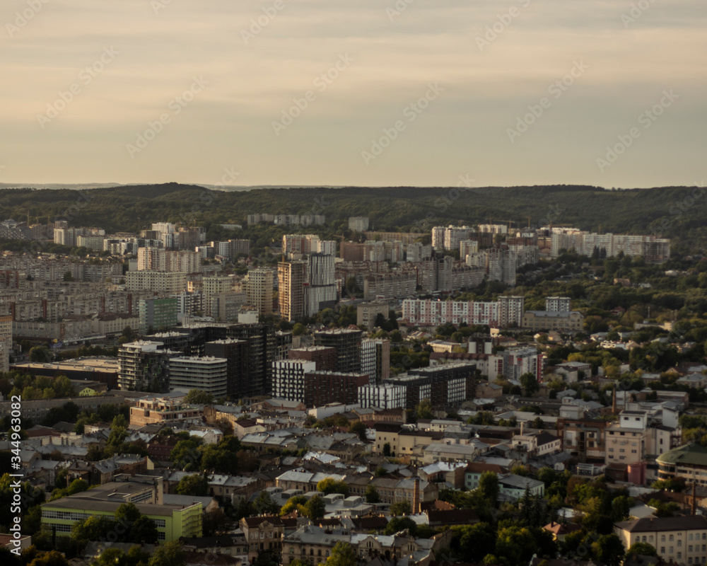 view of the city 