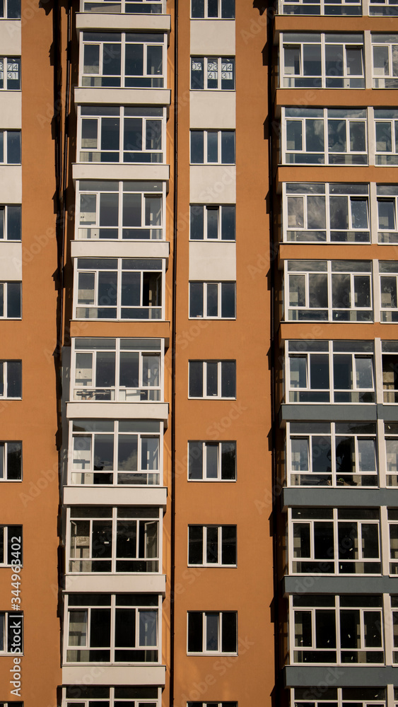 modern apartment building