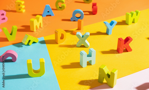 Colorful Letters/Numbers photo