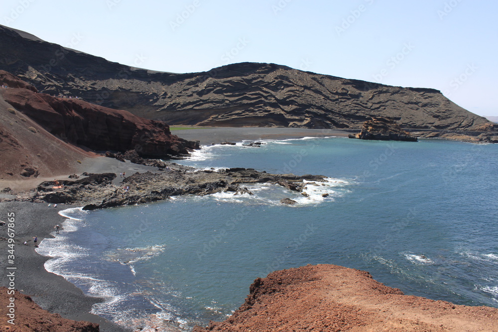 view from the sea lanzarote