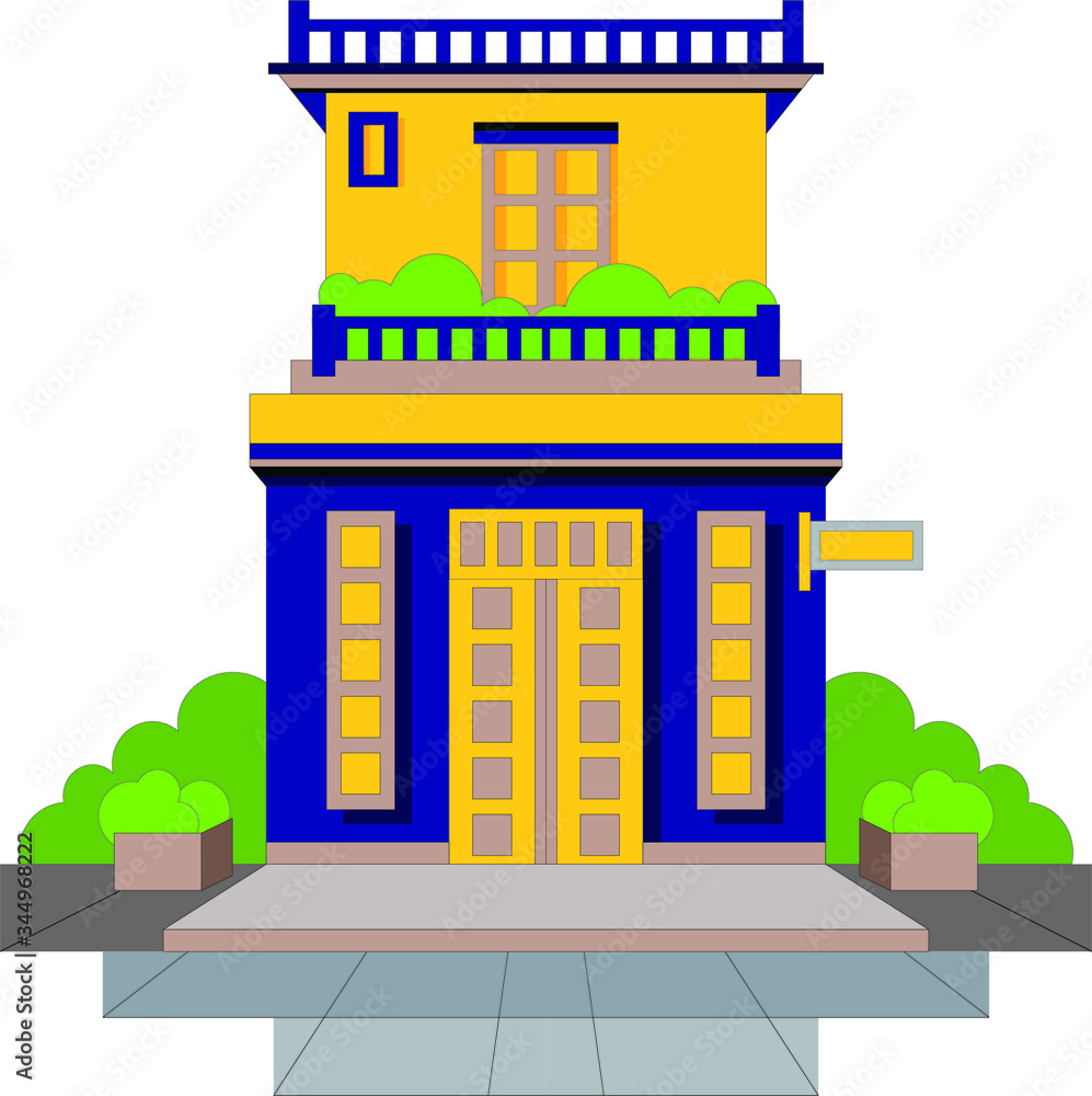vector illustration of a house vector illustration of a house