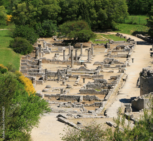 Le site archéologique romain de Glanum à Saint-Rémy de Provence.