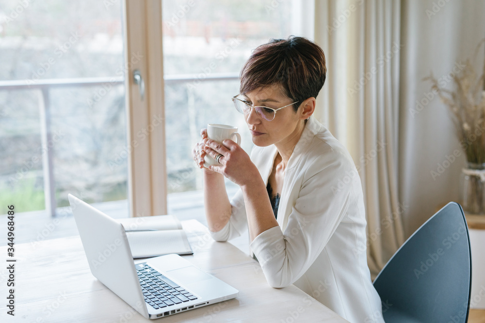 Middle age businesswoman Middle age businesswoman