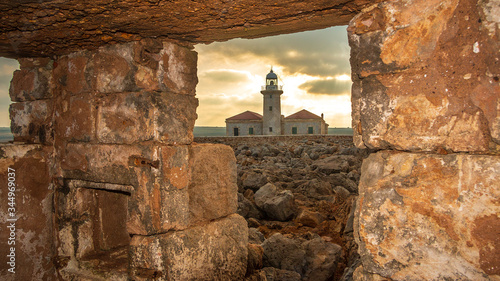 Faro de punta Nati en menorca ciutadella