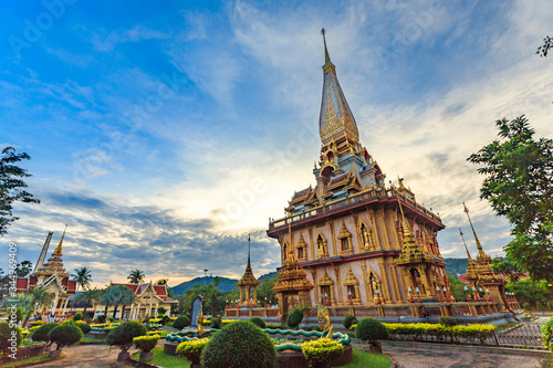 Chalong temple Phuket Thailand