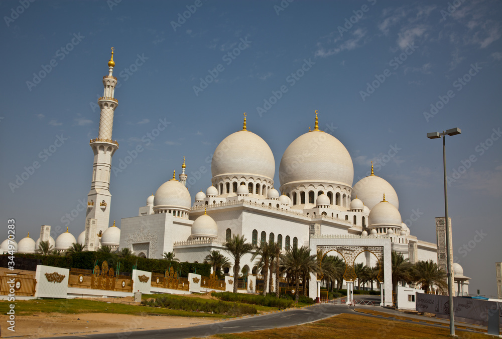 Fototapeta premium Shk Zayed Bin Nahyen Masjid Abu Dhabi