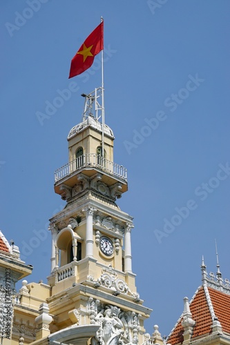 monument of ho chi minh city photo