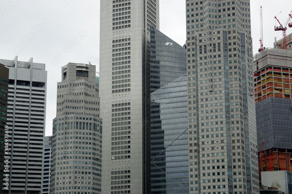 huge office building in singapore