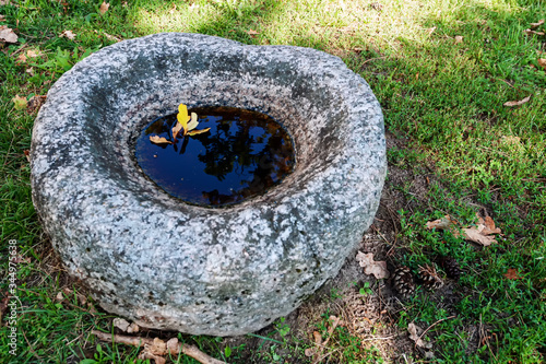 stone vessel outside © fotosenukas