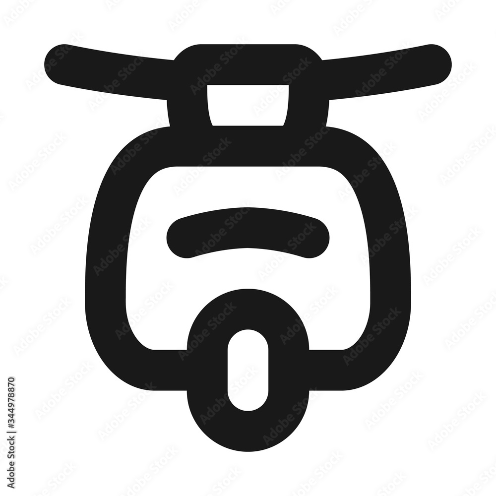 Classic scooter line icon. Moped linear style sign for mobile concept and web design. Scooter motorcycle outline vector icon. Symbol, logo illustration. Classic scooter line icon. Moped linear style sign for mobile concept and web design. Scooter motorcycle outline vector icon. Symbol, logo illustration.