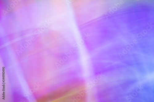 Abstract Blurred Rainbow Background in Vibrant Light Colours