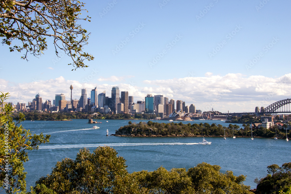 Sydney from the Sydney zoo