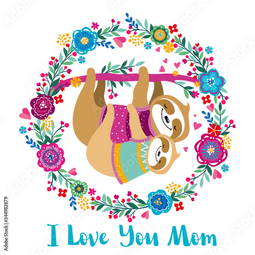 sloth mom