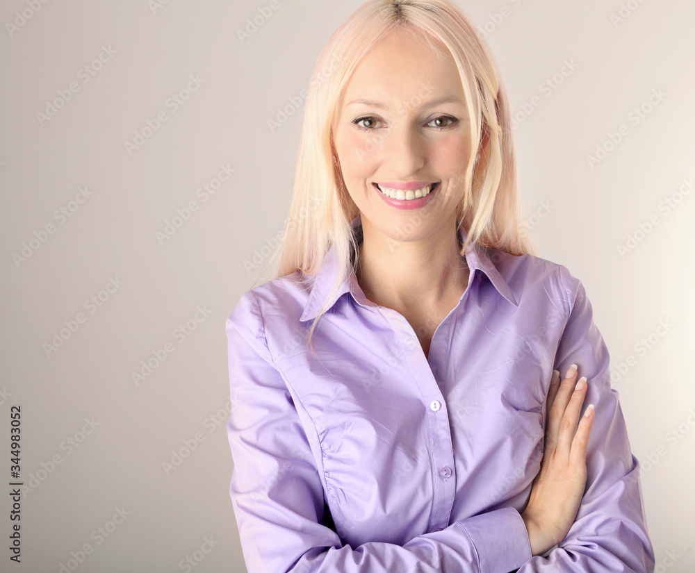 Beautiful smiling businesswoman. elegance office worker. Beautiful smiling businesswoman. elegance office worker.