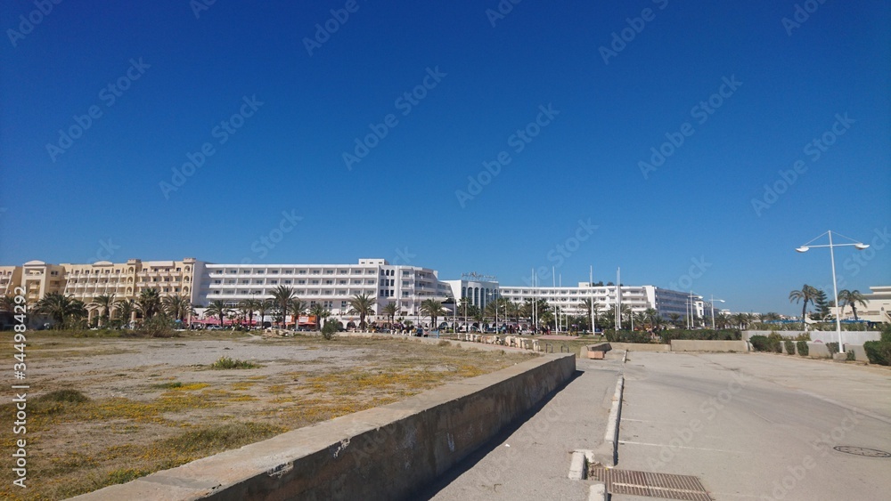 hammamet ville, Tunisie