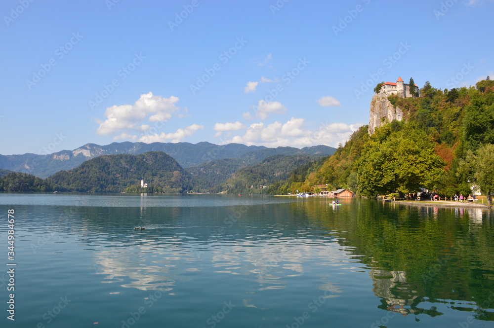 Fototapeta premium Lake Bled Summer