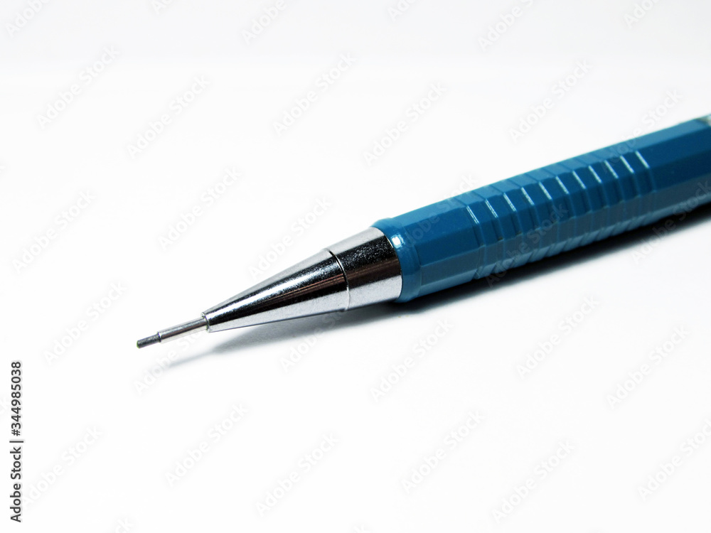 Mechanical pencil isolated on white Mechanical pencil isolated on white