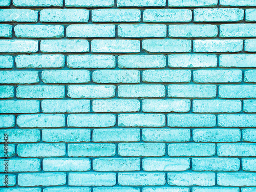 Background. Pale blue brick wall. Desktop Wallpapers