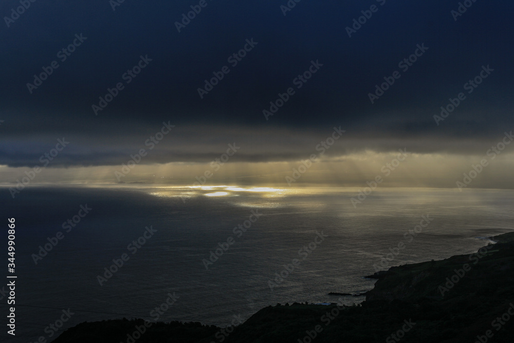 God Rays in Maui