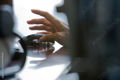 фотографія Hand about to grasp computer mouse