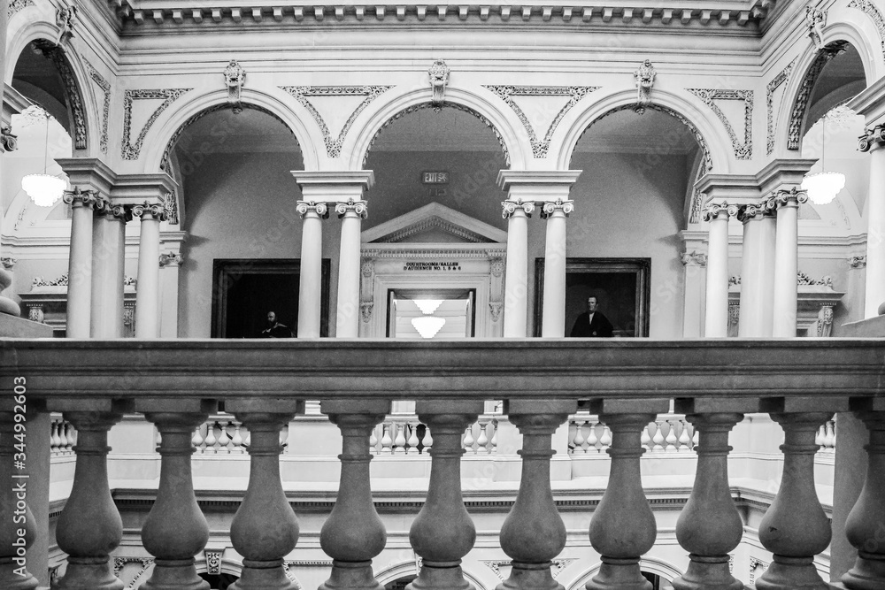 Fototapeta premium detail of the Toronto courthouse