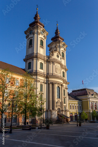 Minorite church in Eger  Hungary