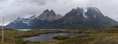 Lake Nordenskjold in Torres del Paine National Park, Chile photo