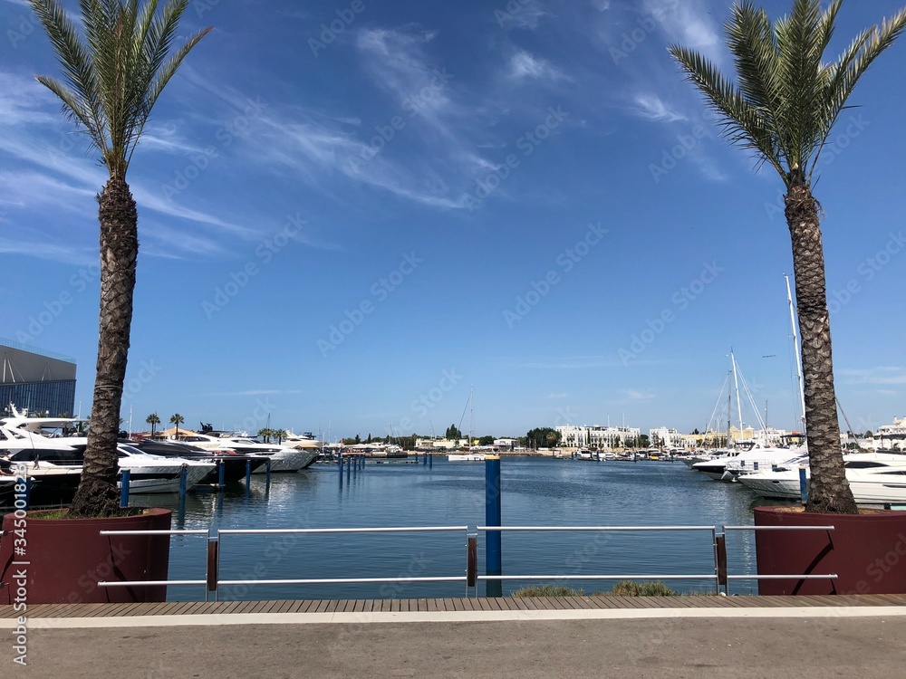 Fototapeta premium port of barcelona