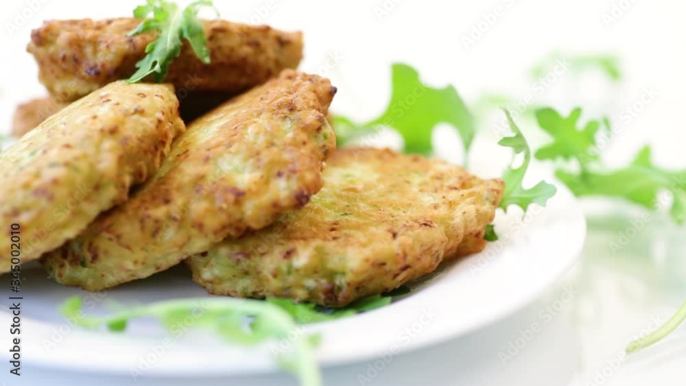 vegetable vegetarian fried cabbage pancakes in a plate vegetable vegetarian fried cabbage pancakes in a plate