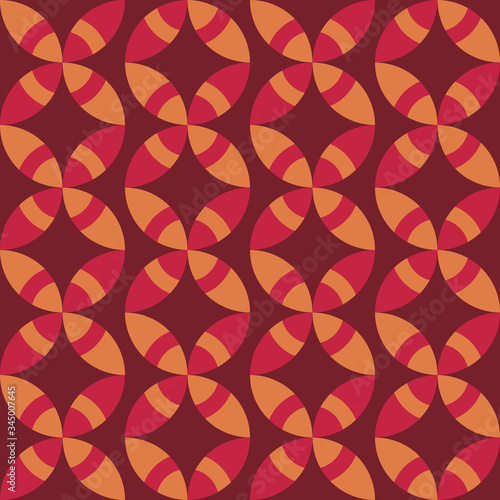 Timeless seamless pattern. Abstract contrast geometric design.